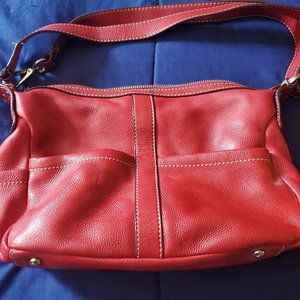 Tignanello Red Purse